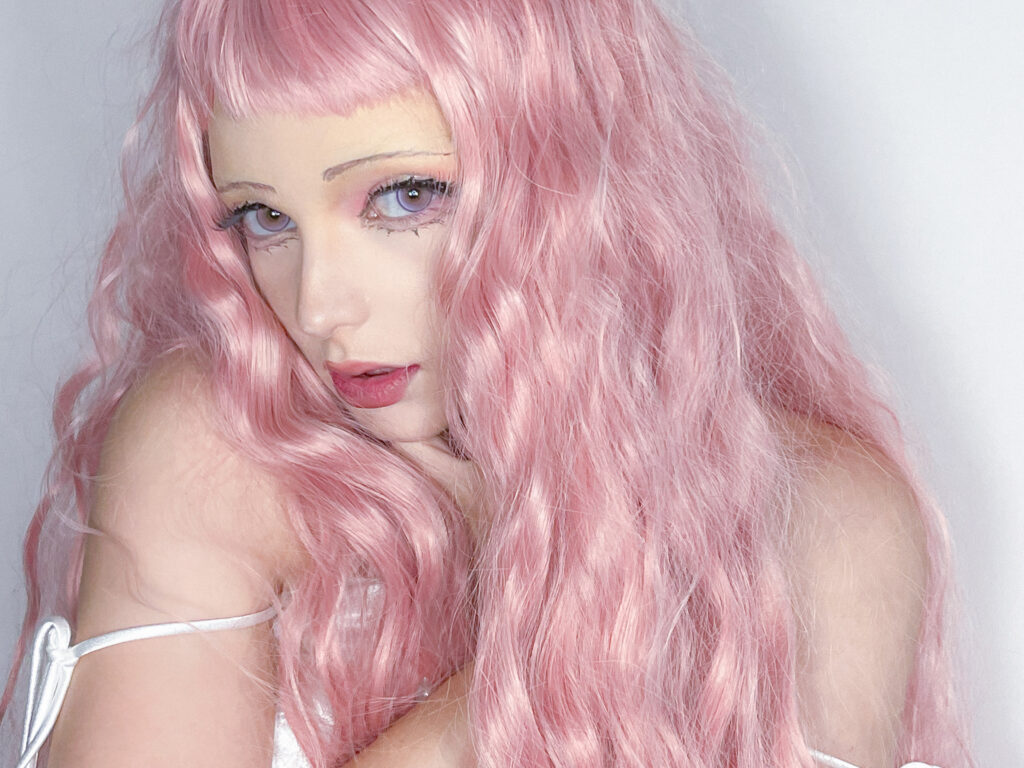 Makeup cosplay Reira de l’anime Nana